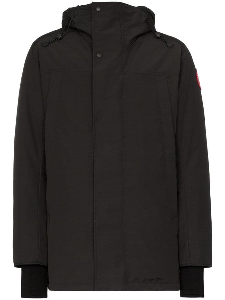 Canada Goose Sanford Hooded Parka Coat - Black