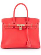 Hermès Vintage Birkin 30 Bag - Red