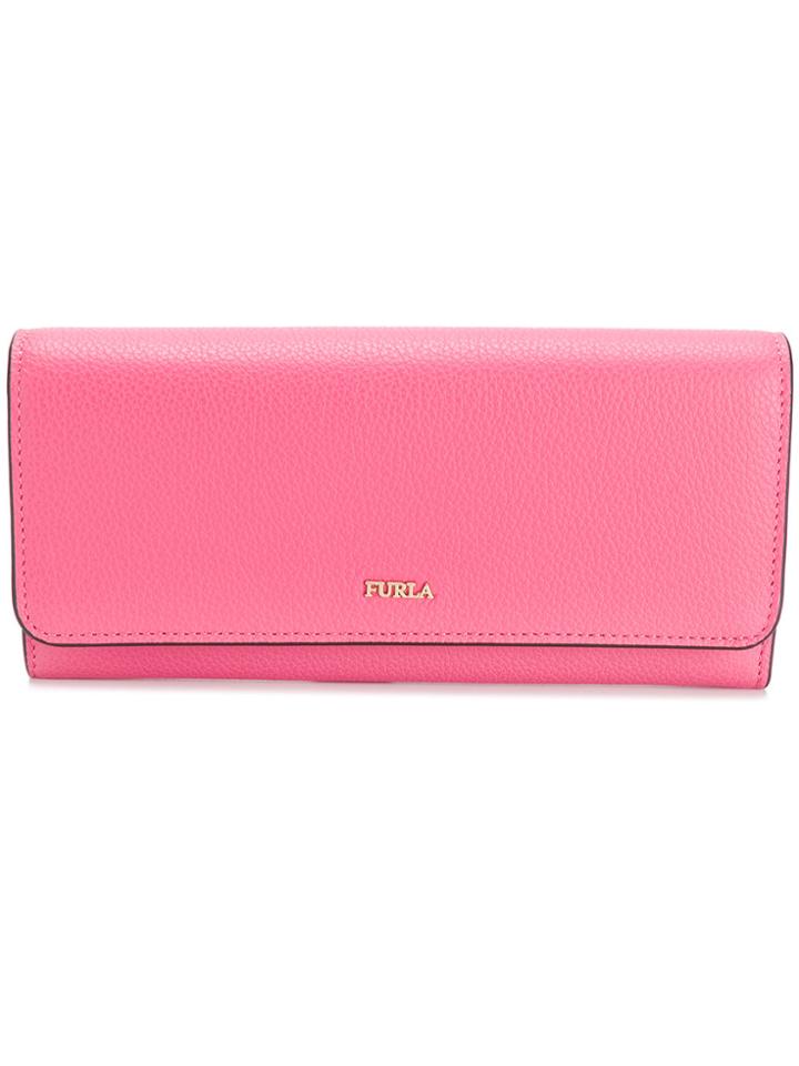 Furla Babylon Xl Wallet - Pink & Purple