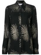 Victoria Victoria Beckham Palm Tree Shirt - Black