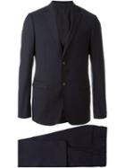 Ermenegildo Zegna Checked Three Piece Suit