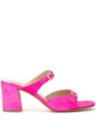 Maryam Nassir Zadeh Una Double-buckle Sandals - Pink