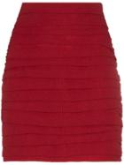 Magda Butrym Fajardo High-waisted Mini-skirt - Red