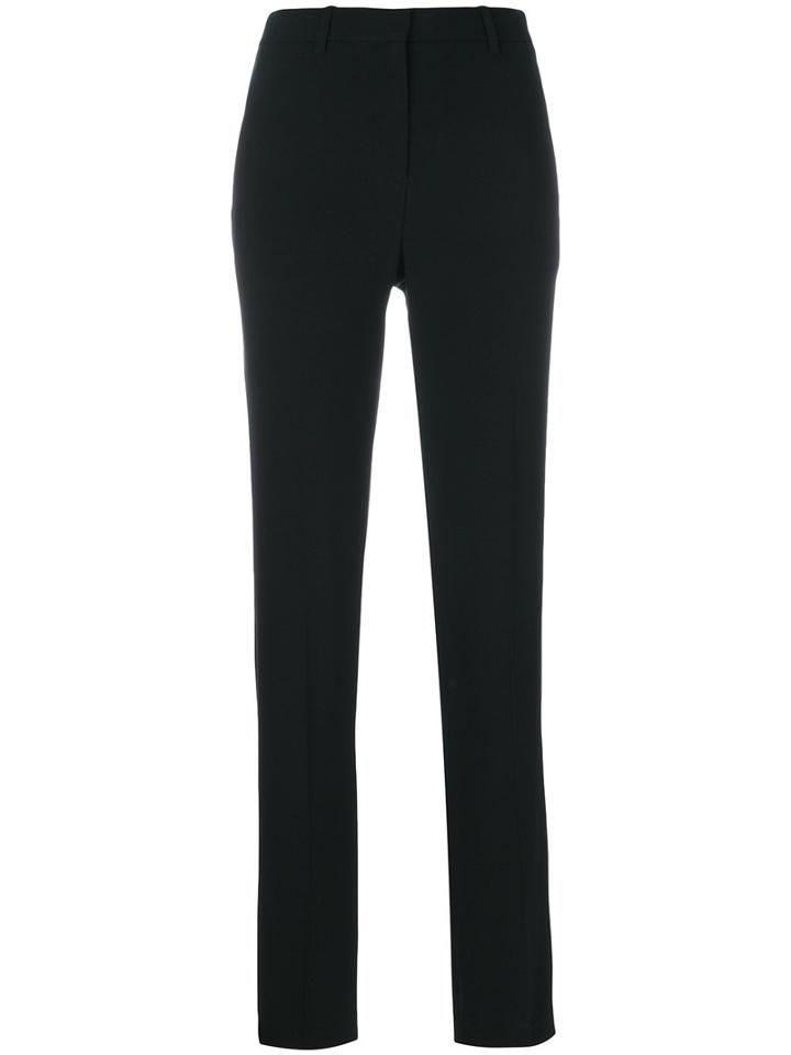Theory - Skinny Trousers - Women - Polyester/polyurethane/acetate/viscose - 6, Black, Polyester/polyurethane/acetate/viscose