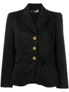 Moschino Pre-owned 2000's Bow Detail Jacket - Black