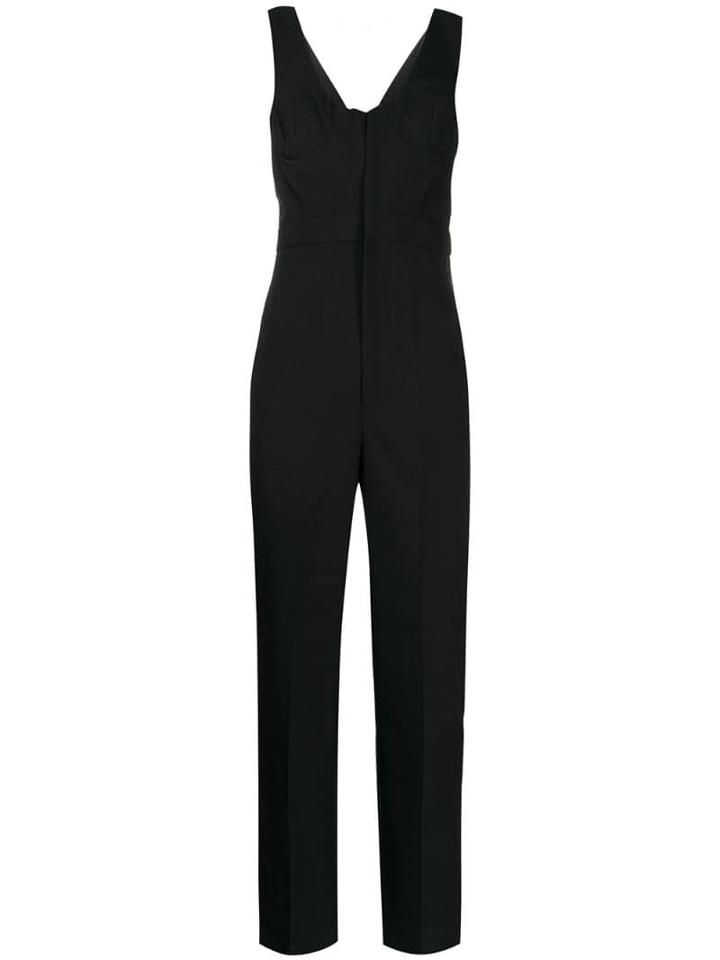 Comme Des Garçons Noir Kei Ninomiya Low Back Jumpsuit - Black
