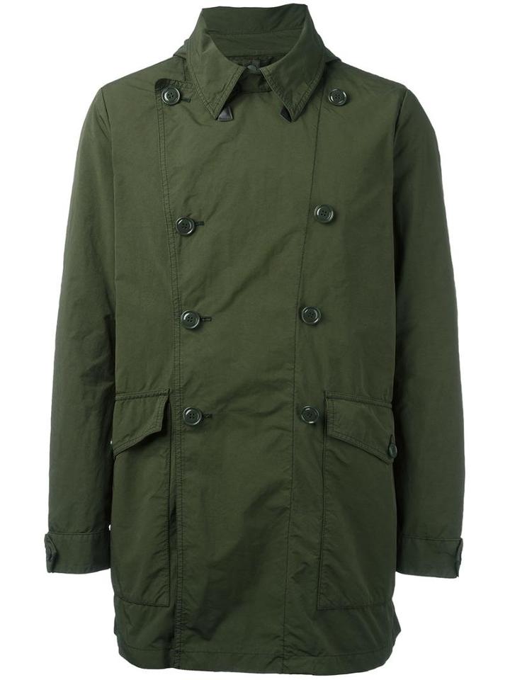 Aspesi Removable Thermore Coat, Men's, Size: Small, Green, Polyamide/polyester