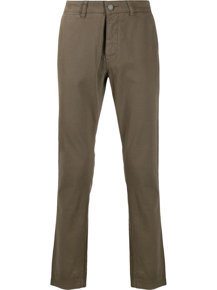 Nn07 Marco Slim Leg Chinos - Brown