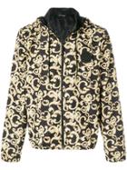 Versace Barocco Print Jacket - Black