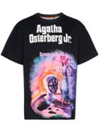 Vyner Articles Agatha Osterberg Jr. Print T-shirt - Black