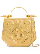 Okhtein Palmette Paisley Hammered Bag - Metallic