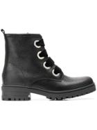 Tommy Jeans Lace-up Ankle Boots - Black