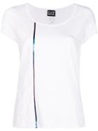 Ea7 Emporio Armani Logo Printed T-shirt - White