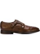 Officine Creative Princeton Monk Shoes, Men's, Size: 44, Brown, Buffalo Leather/calf Leather/leather