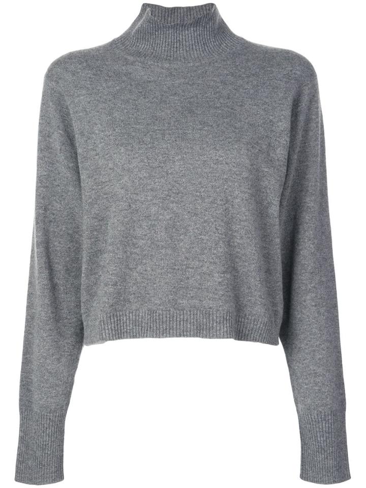 Le Kasha Vail Turtleneck Cashmere Sweater - Grey