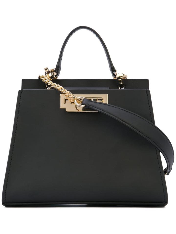 Zac Zac Posen Earthette Double Compartment Mini Bag - Black