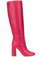 Red Valentino Knee Boots - Pink & Purple
