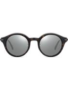 Jimmy Choo Eyewear Round Sunglasses - Black