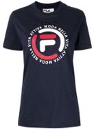 Fila Logo Boyfriend T-shirt - Blue