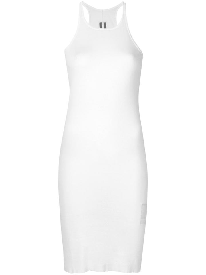 Rick Owens Drkshdw Stretch Bodycon Dress - White
