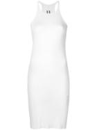 Rick Owens Drkshdw Stretch Bodycon Dress - White