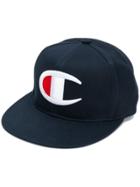 Champion Logo Embroidered Cap - Blue