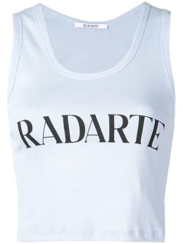 Rodarte Radarte Print Tank Top - Blue