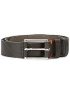 Al Duca D'aosta 1902 String Buckled Belt, Men's, Size: 85, Green, Leather
