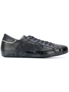 Philippe Model Low Top Sneakers - Black