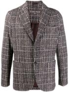 Circolo 1901 Fitted Single-breasted Blazer - Brown