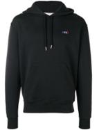 Ami Alexandre Mattiussi Hoodie With Ami Embroidery - Black
