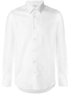 Boglioli Curved Hem Shirt - White