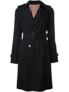 Jean Paul Gaultier Vintage Belted Trench Coat - Black