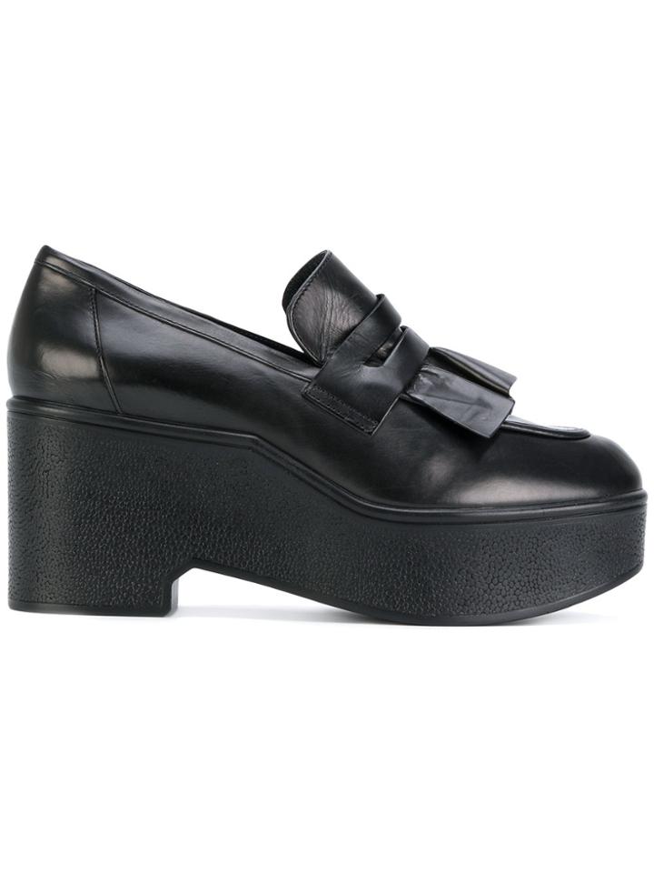 Robert Clergerie Xock Platform Loafers - Black