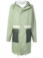 Stutterheim Holma Print Lightweight Raincoat - Green