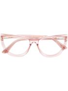 Tom Ford Eyewear Cat Eye Glasses - Nude & Neutrals