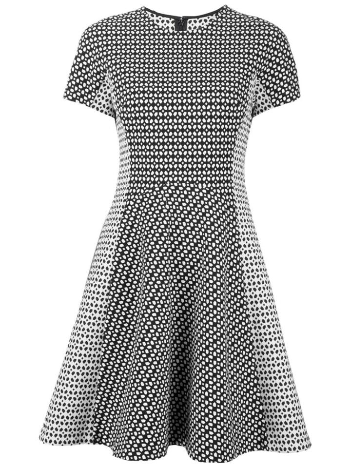 Lela Rose Tile Print Dress