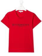 Givenchy Kids Teen Logo T-shirt - Red