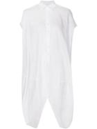 Junya Watanabe Comme Des Garçons Cocoon Shirt Dress, Women's, Size: S, White, Linen/flax