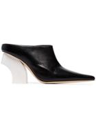 Rejina Pyo Yasmin Xx Carved Heel Mules - Black