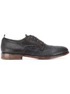Moma Kangaroo Lace-up Shoes - Brown