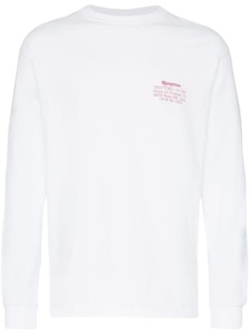 Reception Roma Long-sleeved T-shirt - White
