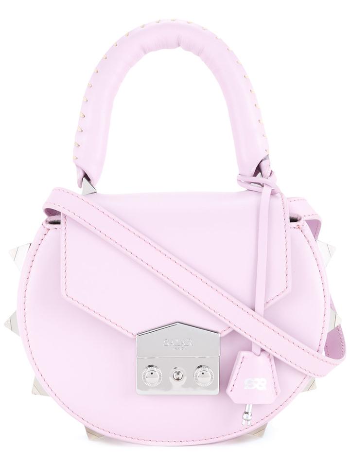 Salar Mini Cross Body Bag, Women's, Pink/purple, Leather