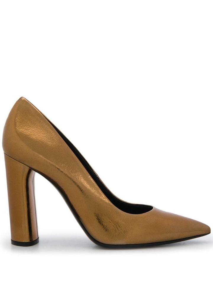 Casadei Visio Pumps - Gold