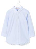 No21 Kids - Classic Shirt - Kids - Cotton - 12 Yrs, Blue