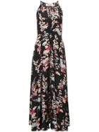 Diane Von Furstenberg Floral Maxi Dress - Black
