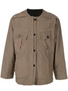 Joe Chia Reversible Jacket - Brown