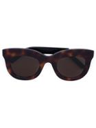Vera Wang Cat Eye Sunglasses - Brown