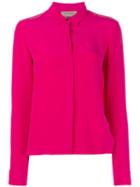Tony Cohen - Classic Shirt - Women - Silk - 36, Pink/purple, Silk