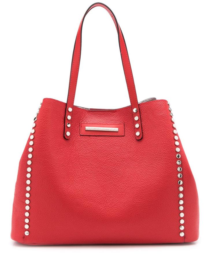 Marc Ellis Seraya Stud Tote Bag - Red